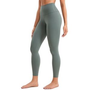 CRZ YOGA Butterluxe Lounge Yoga Legging Met Hoge Taille 25"" - Trainingslegging Sportlegging Voor Dames Boterachtige Zachte Yogabroek Grijze Salie XXS