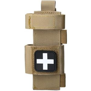 WYNEX Tactische Tourniquet Buidelhouder,Molle Scheerapparaat Zakje Tourniquet & Trauma Medische Scheerapparaat Pouch Molle PALS Riemlus EMT Tools Pouch EDC Tactische Versnelling Houder