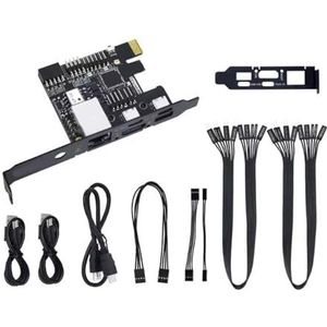 KVM PCIe Basisset Met Ingebouwde Beugel Voor Veilige Installatie In Chassis En Betrouwbare Verbinding Met Snoer Optionele WiFi En Macht over Ethernet