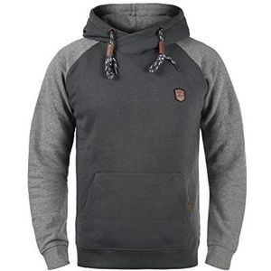 Indicode IDToney Capuchontrui voor heren, hoodie pullover met capuchon, grijs (grey mix 914), M