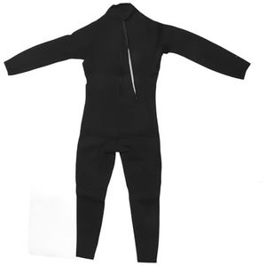 1-delig Duikwetsuit voor Het Hele Lichaam, Heren Dames Warme Jumpsuit met Ritssluiting aan de Voorkant voor Duiken, Surfen, Snorkelen (XL)
