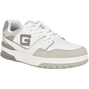 GUESS Narsi Sneaker voor heren, Grijs Wit Multi 050, 46 EU
