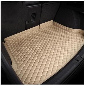Kofferbakbeschermer Kofferbakmatten Voor Volvo Voor XC60 2018-2021 Volledig Omsloten Waterdicht En Antislip Auto-accessoires Interieurkussen Auto Kofferbakmatten(Beige a)