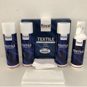 Textile Care Kit XL - Royal Furniture Care - Maxiset Textiel (5-7 zitplaatsen)
