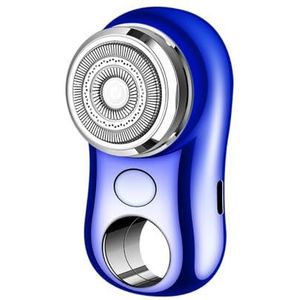 - Mild en niet-irriterend voor de poriën Oplaadbaar elektrisch scheerapparaat for heren - Nat/droog gebruik, scheren, draagbaar ontwerp en snel opladen - Kan als cadeau gegeven worden