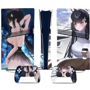Voor PS5 PRO Skin Digital Edition Console En Controller Vinyl Cover Skins Wraps Krasbestendig, Compatibel Met Voor PS5 Digital Edition Pro 46983 Geen Schuimvorming Bubbelvrij