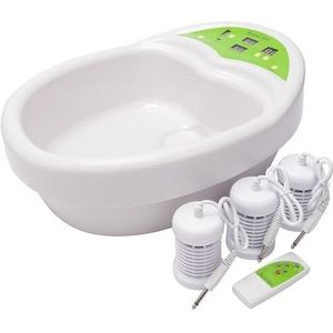 Voetelektrolyse voetbad Royal Spa Massage met afstandsbediening