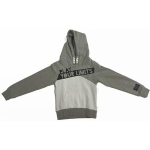 Go & Win Divia Kindertrui met capuchon, donkergrijs