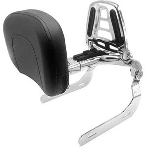 bagagedrager Voor R18B R18 Motorfiets Multifunctionele Bestuurder Passagier Rugleuning Opvouwbare Achter Voor BMW R 18 Voor Classic 2020-2023 Motorfiets bagagedrager(Chrome)