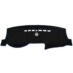 Dashboardafdekking Auto LHD Dashboard Cover Zonnescherm Mat Tapijt Voor Ford Voor Mondeo 5 MK5 Voor Fusion 2013-2016 2017 2018 2019 Verduisteringsmat (Color : A Blue Side)