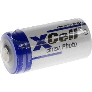 XCell photo123 fotobatterij CR-123A lithium 1550 mAh 3V 1St.