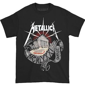 Metallica T Shirt 40th Anniversary Garage Band Logo nieuw Officieel Mannen Zwart M