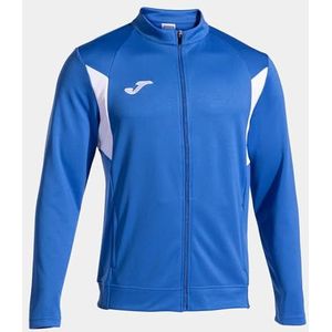 Joma - Herensweatshirt - Winner III - ritssluiting, Wit (royal white), XS