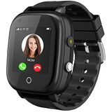 Verbeterde 4G smartwatch voor meisjes en jongens, IP67 waterdicht, wifi, touchscreen, videogesprekken, telefoongesprekken, SOS, voor kinderen van 3 tot 14 jaar, verjaardagscadeau (zwart)