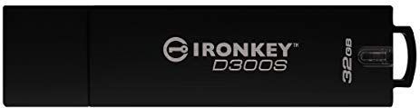 Kingston - IronKey D300S - Versleutelde USB-stick - 32GB - AES 256 XTS
