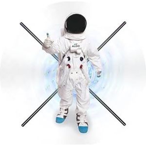 3D Hologram Fan LED Holografische Reclame Machine Luchtbeeldvorming Ophanging Geen Scherm Projector for Zakelijke Winkelborden, Bar, Feest Levendige beelden