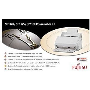 Fujitsu CON-3708-001A verbruiksmateriaalkit Scanner reserveonderdeel voor printer (verbruiksmaterialen, scanner, Fujitsu, SP-1120, SP-1125, SP-1130, CON-3708-100K, meerkleurig)