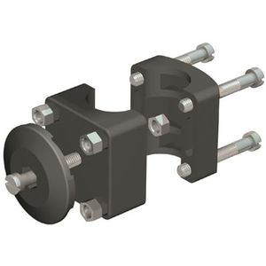 NAWA - Draaibare Houder - Zwart - UV-Bestendig - 360° Draaibaar