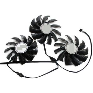 3 stuks 82MM T128015SU, + 87MM T129215SU, GPU grafische kaartkoeler voor GIGABYTE voor RTX 3080 voor GAMING OC, 3080ti 3090, videokoeling