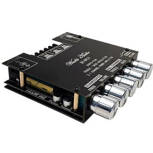 Versterker, 2023 HiFi Audio Versterker 5.1 5.0 2.1 Kanaals Subwoofer Versterker Board 50Wx2 + 100W AMP Module YS-MT21S ZK-MT21(ZK-MT21)