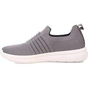 Clarks Ezera Walk Sneaker voor dames, Lichtgrijs, 37 EU