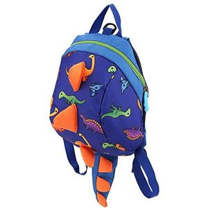 Cute Cartoon Backpack Toddler school bag Dinosaur Mini Bag For Baby Boy Girl 1-6 Years[Navy]