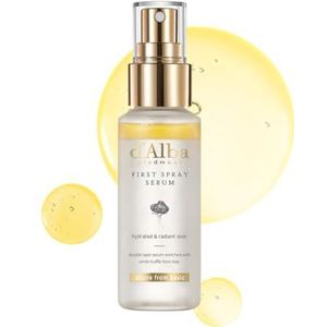 d'alba Italiaanse witte truffel eerste spray serum, veganistische huidverzorging, hydraterende gezichtscrème, glow serum voor een stralende huid, All In One Mist, Koreaanse huidverzorging (50 ml)