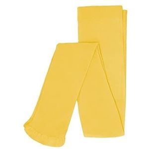 KMISSO Meisjespanty panty effen kleuren 30391, geel, 152 cm