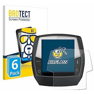 BROTECT Glas Screen Protector voor Bosch Intuvia Active/Performance Line (6 Stuks) Schermbeschermer [9H Hardheid, Beschermglas-Folie niet Glas]