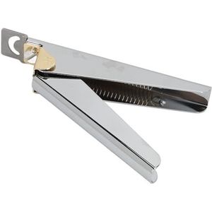 Top Kwaliteit DIY Manicure Valse Nagelknipper Franse Stijl Mond Tip Schaar voor Druk Op Nagels Slanke U-vorm Een Lijn Manicure Tool (SILVER)