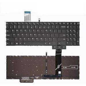 Laptoptoetsenbord voor Lenovo R7000/R7000P Y7000/Y7000P 2022 Legion 5 15IAH7H/PRO 16IAHTH(Black with backlit)