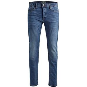 Mann JACK & JONES Jeans TIM Rechte Pijpen Slim Fit Platte Voorkant TIM OORSPRONKELIJK, Colour:Blue-2, Size:36W / 36L