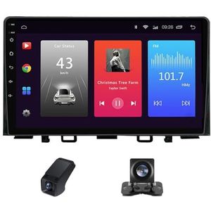 Android 14 autoradio geldt voor Kia RIO YB KX Cross 2016-2020 met Carplay Android Auto 9 inch autoradio 2 Din met Bluetooth FM/RDS DSP/GPS-navigatie stuurbediening achteruitrijcamera(C10 Pro)