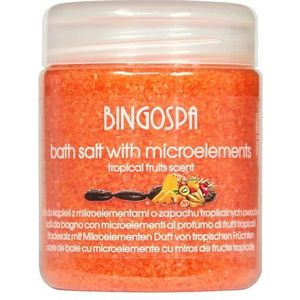 Badzout met micro-elementen geur van tropische vruchten 550g BINGOSPA