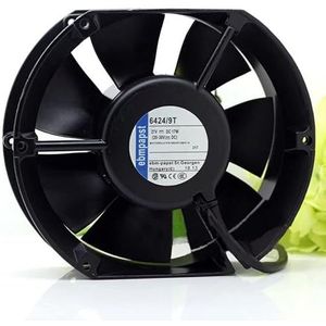 Original ebm 17251MM 27V 17W 6424/9T 3-wire server cooling fan