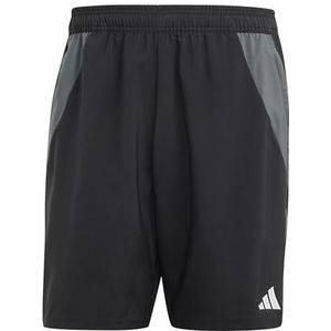 adidas Voetbal - Teamsport Textiel - Shorts Tiro 24 Competition Downtime Short Zwart-Grijs M