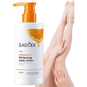 Bodylotion voor Vrouwen Droge Huid | Verhelderende lichaamscrème,Lotion voor droge huid met extractie-essentie van sinaasappel, snel absorberende vochtinbrengende crème Xiaoxin