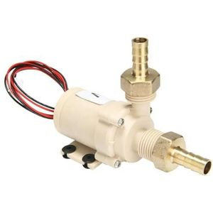 12 V waterpomp op zonne-energie, waterdicht, bestand tegen hoge temperaturen, borstelloze waterpomp op zonne-energie, met 1/2 inch buitendraad
