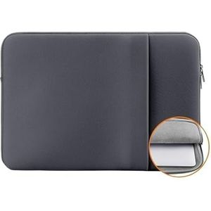 Laptoptas Case Geschikt for Macbook Air Pro 11 12 13 14 15/Xiaomi/Lenovo/Asu/Dell/HP Notebook Beschermhoes (Color : Grey, Size : 13-inch)