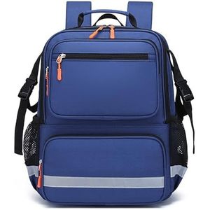 Draagbare EHBO-tas, medische traumatas, lege veiligheids-EHBO-rugzak met meerdere zakken, EHBO-doos voor in de auto, thuis, wandelen, kamperen en reizen(Blue)