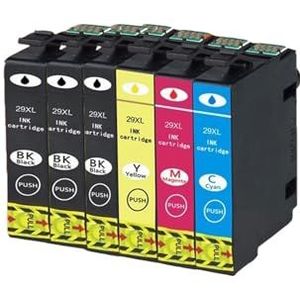 Inktcartridge for T29XL XP-255 XP-257 XP-332 XP-335 XP-342 XP-345 XP-352 XP-355 XP-432 XP-435 printer(3BK 1C 1Y 1M)