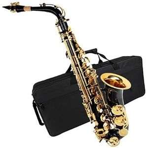 saxofoon kit Saxofoon Eb Altsaxofoon Zwart Goud Voor Beginners Volwassenen Sax Met Rietriem Handschoenen Accessoires