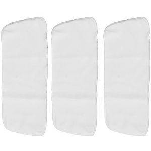 Castor Oil Pack Wrap, 3Pcs herbruikbare ongebleekt organisch katoen Flanne, zachte huidvriendelijke hoge absorptie castor olie Pack Kit voor lever detox maag warmte kompres