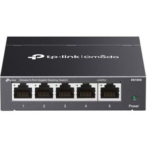 TP-Link - Omada 5-Poort Gigabit Switch - Netwerkapparaat - Zwart - Compact