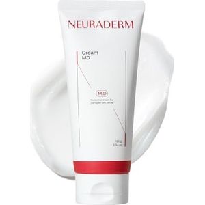NEURADERM Crème MD, regenererende, hydraterende ceramide huidbarrière, herstellende huid- en lichaamsverzorging voor beschadigde en droge huid (180 g)