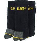 CAT - Crew 3-Pack - Heren Boot Sokken - Zwart