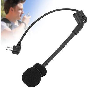 2-pins microfoon, duurzame headsetmicrofoon met lange levensduur, voor Armorwerx Comtac Ii Comtac Iii Peltor Comtac