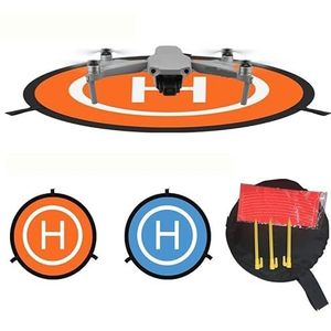 Drone Accessories 55 75CM Landing Pad for Mavic 3/Mavic Pro Air 2/2S MINI 2 Mavic 2 for Phantom 3 4 Inspire for Yuneec Drone Helikopter Opvouwbare Parking (Color : 55 CM)