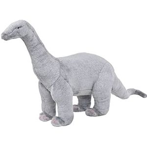 vidaXL Pluche speelgoed staand brachiosaurus dinosaurus XXL kinderen pluche speelgoed