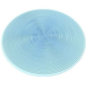 Siliconen voetenscrubber voor onder de douche, Siliconen antislip douchevoet scrubmat, exfoliërende rugreinigingspad, veelkleurig, 50 cm(Blue)